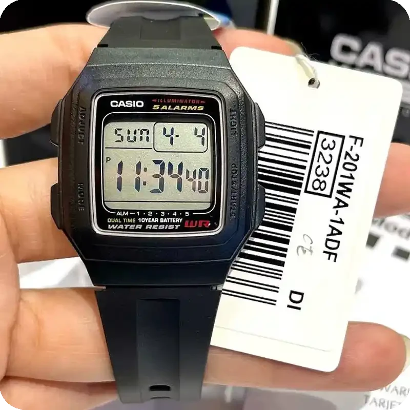 ساعت کاسیو وینتیج مدل Casio F-201WA-1A